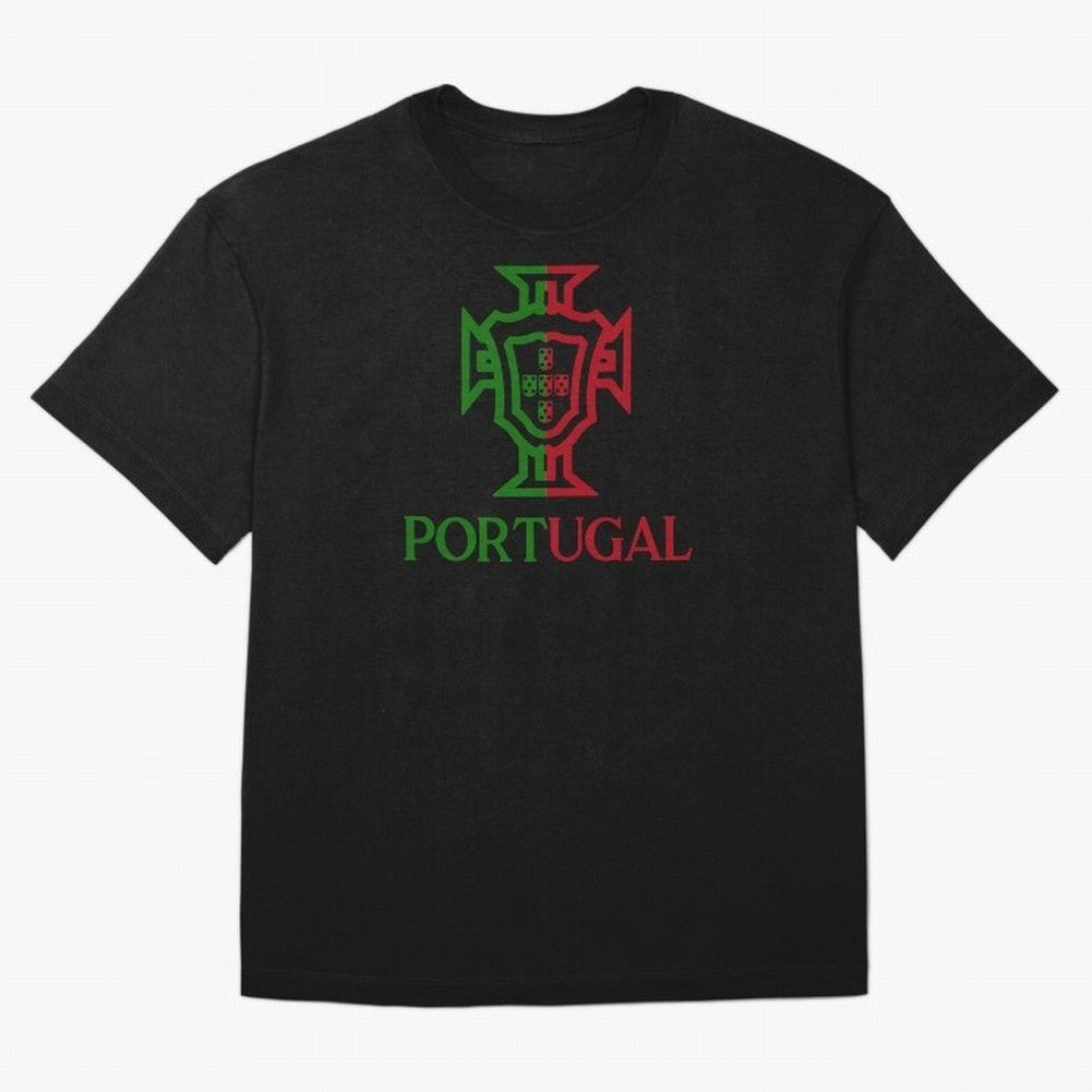Portugal Tuga Oversized T-Shirt Celebrate Fan Favorites in FIFA World Cup 2026 Group Stage for Fans of Messi, Neymar and Mbappe and Spain, Bringing Match Day Excitement, Supporter Culture, Golden Goals and Global Football Passion; Ideal for Fans