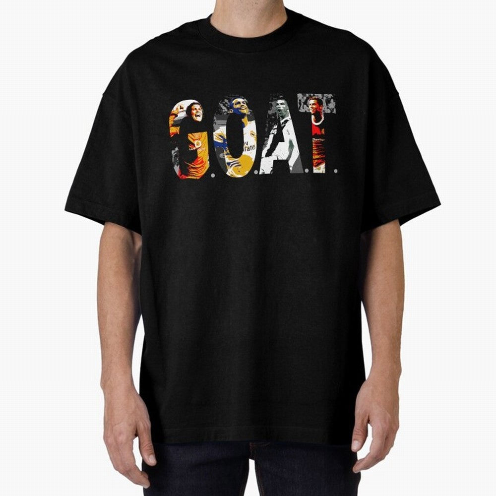 Cristiano Ronaldo, Greatest Football Player of All Time Oversized T-Shirt Make Memories around FIFA World Cup 2026 USA Canada Mexico Built around Cristiano Ronaldo, England and Germany Energy, Vintage Soccer Flavor, Modern Football Stars, National