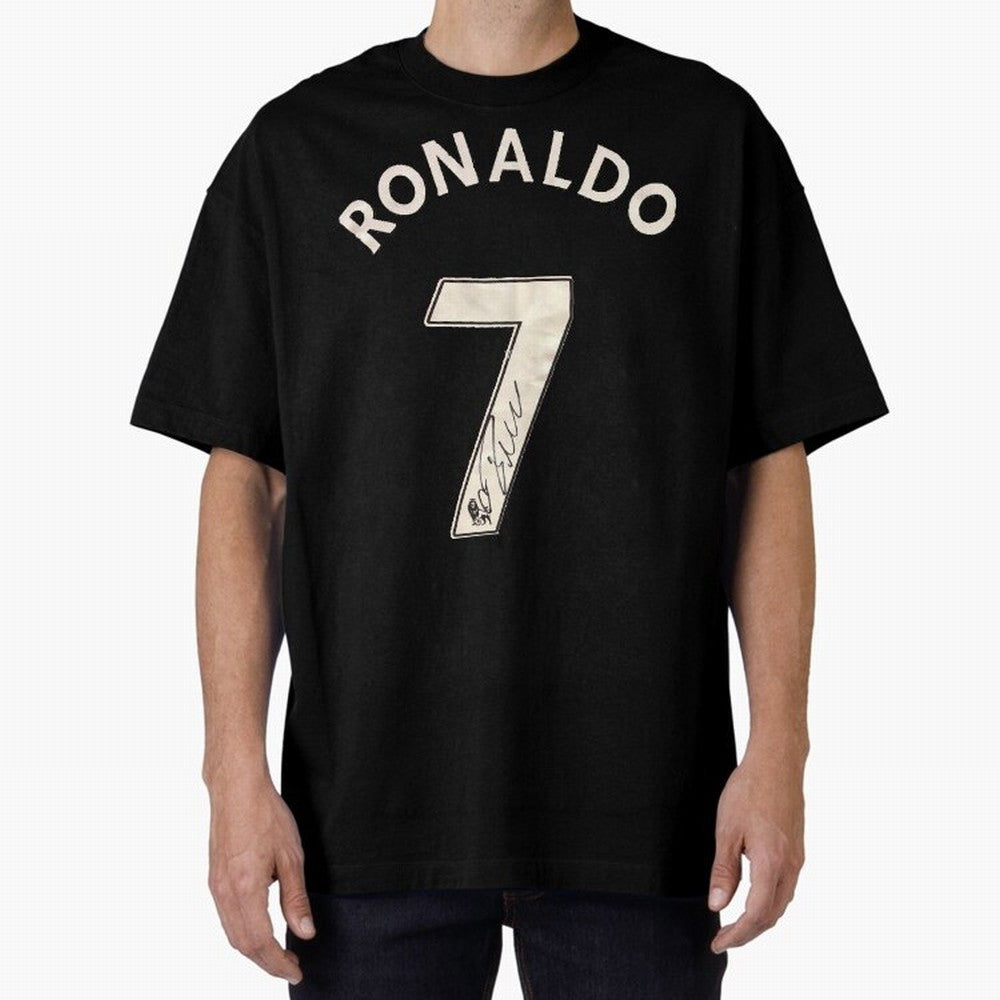 CR7 Uniform with signature Oversized T-Shirt Celebrate Every Goal in the FIFA World Cup 2026 USA Canada Mexico Journey through Neymar Highlights, England, France and Netherlands Pride, Global Supporter Spirit, Legendary Goals, National Colors and