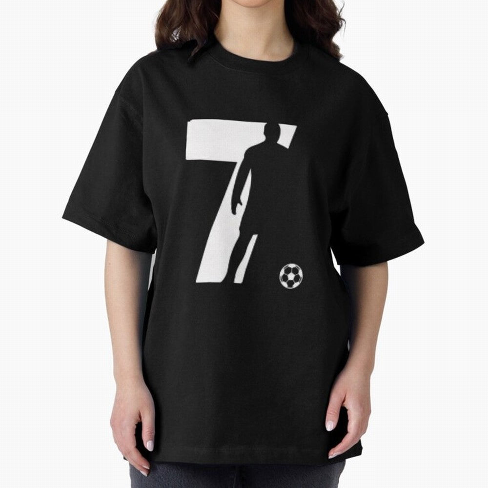 CR 7 Oversized T-Shirt Show Your Tournament Heart for the FIFA World Cup 2026 Journey through Mbappe and Neymar Highlights, Netherlands Pride, Supporter Pride, Iconic Celebrations, Legendary Names and Global Match Day Energy; Made for Collectors