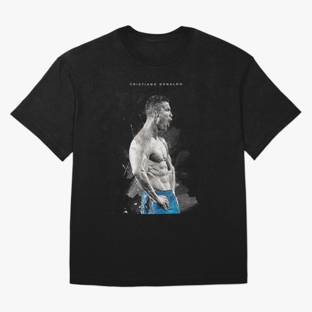 Cristiano Ronaldo Cristiano Ronaldo Oversized T-Shirt Honor Global Football Passion for FIFA World Cup 2026, Inspired by Messi and Cristiano Ronaldo, Portugal, Sports Nostalgia, International Competition, Famous Players and Unforgettable Victories;