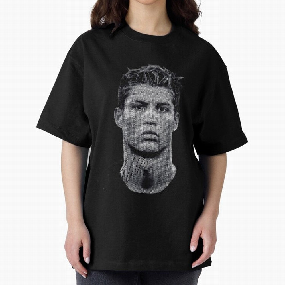 Cristiano Ronaldo Vintage Tshirt Oversized T-Shirt Show Match Day Excitement for FIFA World Cup 2026 Featuring Messi, CR7 and Mbappe, Netherlands Energy, Tournament Hype, Historic Matchups, Family Viewing Parties and Global Sports Pride; Ideal for