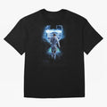 Football player Oversized T-Shirt Bring Retro Soccer Energy to FIFA World Cup 2026 Spirit, Highlighting Argentina, Messi, Champion Mindset, Group Stage Buzz, Knockout Tension and Passionate Fan Culture; Made for Die Hard Supporters, Soccer Lovers,