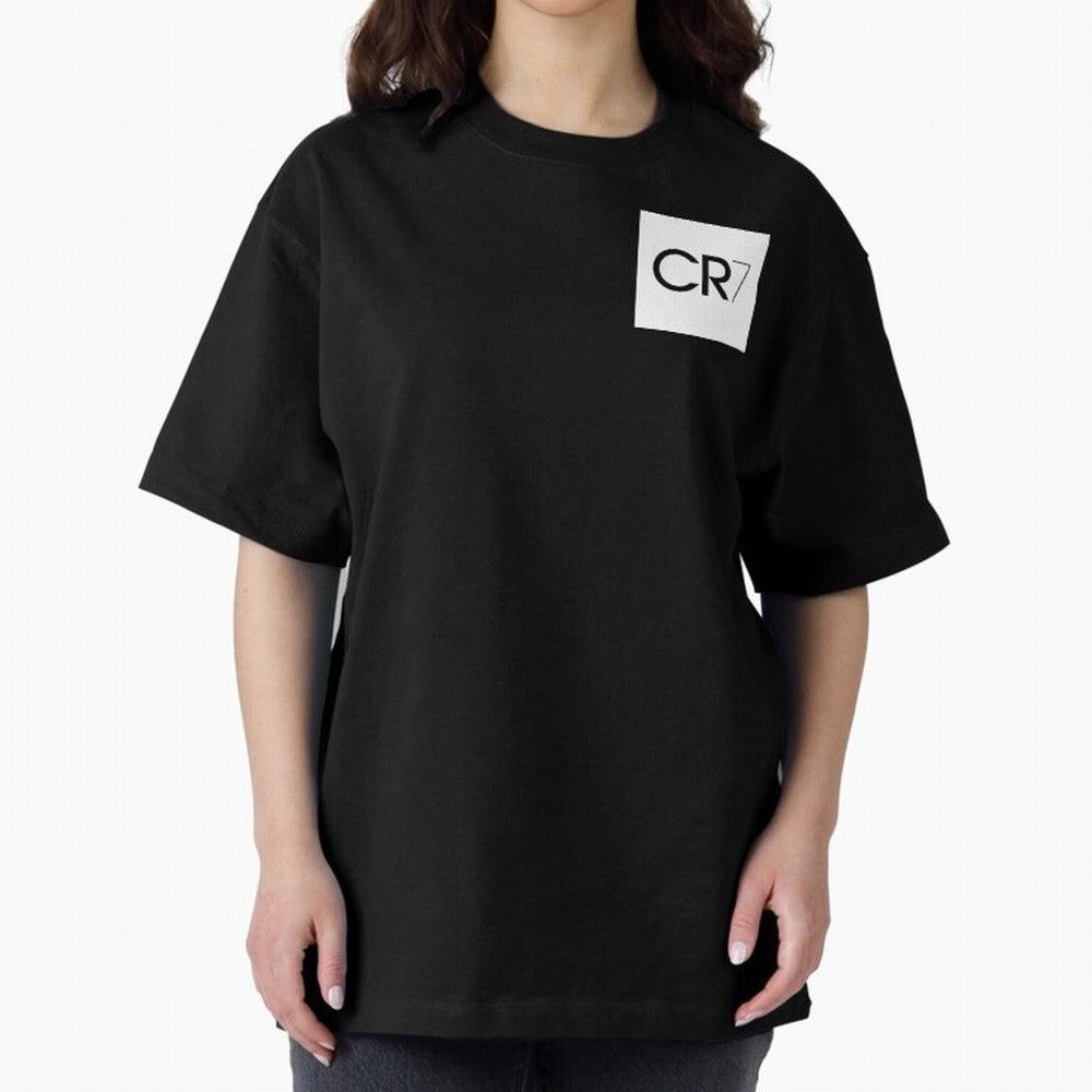 CR7 Logo Oversized T-Shirt Bring Home Match Day Hype around FIFA World Cup 2026 USA Canada Mexico, Neymar, Haaland and Cristiano Ronaldo, Spain, Classic Soccer Heritage, Championship Pressure, Fan Loyalty and International Pride; Built for