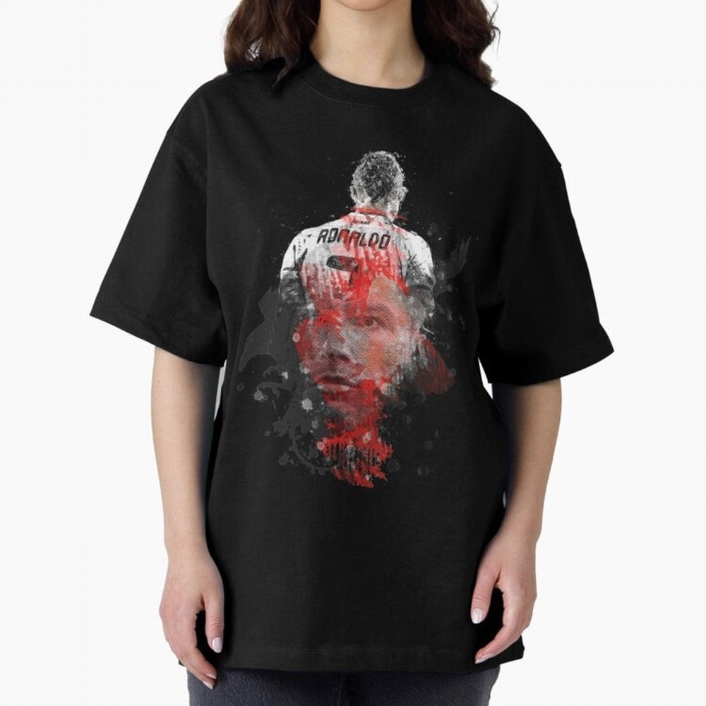 Cristiano Ronaldo Cristiano Ronaldo Oversized T-Shirt Bring Global Tournament Vibes to FIFA World Cup 2026 Group Stage Driven by Cristiano Ronaldo, Haaland and CR7, Brazil Energy, Soccer Culture, Superstar Moments, National Team Dreams and