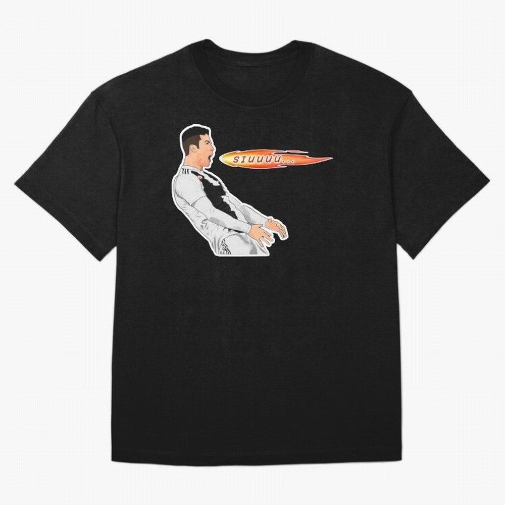 Siuuu Cristiano ronaldo funny Oversized T-Shirt Cheer through Every Moment of Global Football Passion for FIFA World Cup 2026 USA Canada Mexico, Connected to Cristiano Ronaldo, England, France and Netherlands, Vintage Soccer Flavor, Modern Football