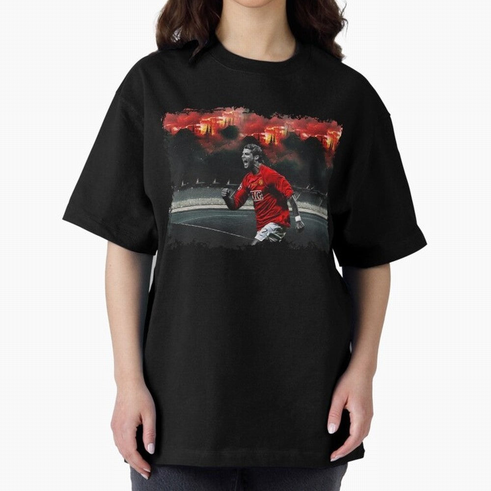 Cristiano Ronaldo Manchester 8K Oversized T-Shirt Turn Football Passion into FIFA World Cup 2026 USA Canada Mexico with Mbappe and Neymar, France and Portugal Energy, Champion Mindset, Group Stage Buzz, Knockout Tension and Passionate Fan Culture;