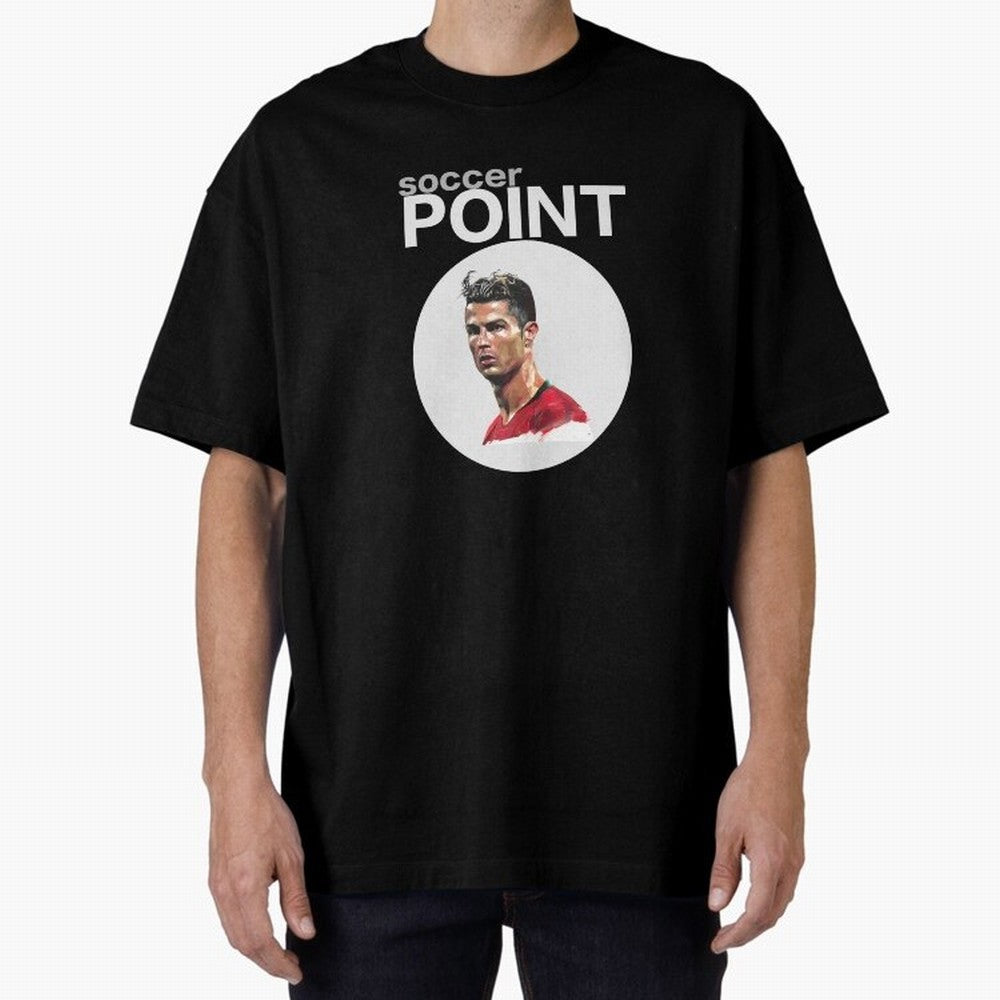 soccer POINT Oversized T-Shirt Fuel the Hype around Match Day Hype around FIFA World Cup 2026, Mbappe, England and Germany, Classic Soccer Heritage, Championship Pressure, Fan Loyalty and International Pride; Ideal for Passionate Fans Who Love