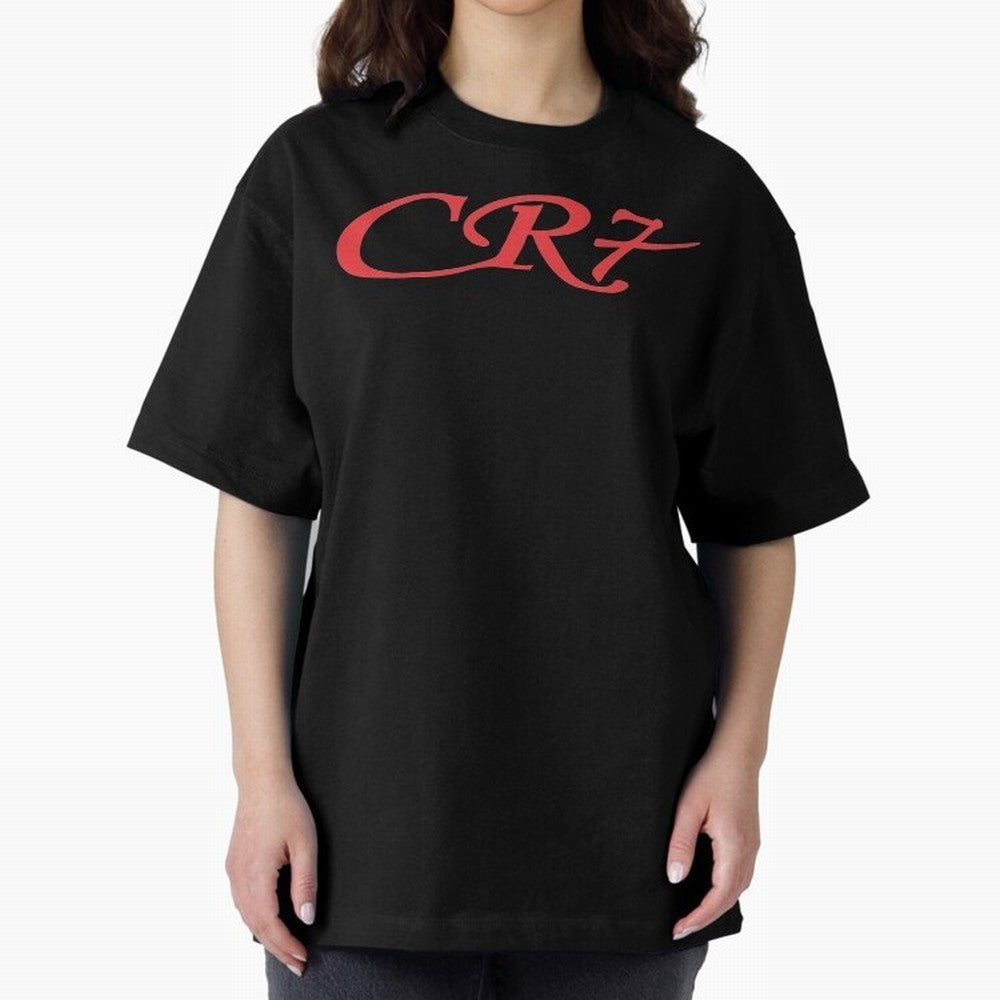 Cristiano Ronaldo Oversized T-Shirt Unlock the FIFA World Cup 2026 Journey through Haaland and Mbappe Highlights, France Pride, Vintage Soccer Flavor, Modern Football Stars, National Flags and Final Night Emotion; Created for Match Day Parties,