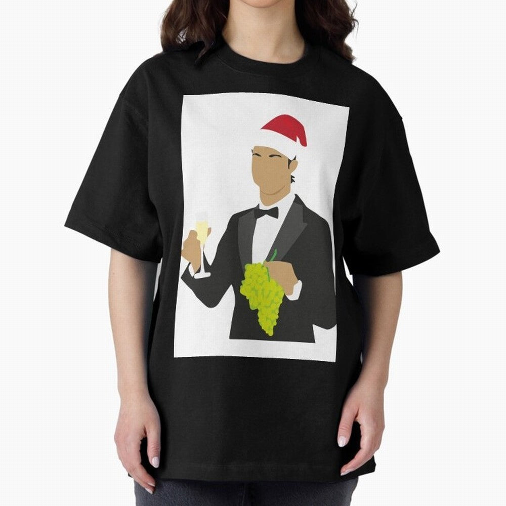 Cristiano Ronaldo enjoing Christmas iPhone Case & Cover| Cr7 gift Oversized T-Shirt Make Game Day About FIFA World Cup 2026 Group Stage Connected to Cristiano Ronaldo, Haaland and CR7, France Energy, Fan Favorite Moments, National Team Passion, Big