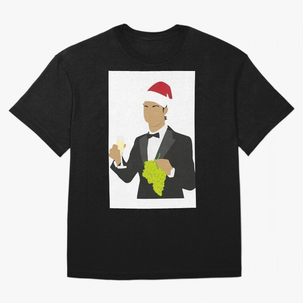 Cristiano Ronaldo enjoing Christmas iPhone Case & Cover| Cr7 gift Oversized T-Shirt Make Game Day About FIFA World Cup 2026 Group Stage Connected to Cristiano Ronaldo, Haaland and CR7, France Energy, Fan Favorite Moments, National Team Passion, Big