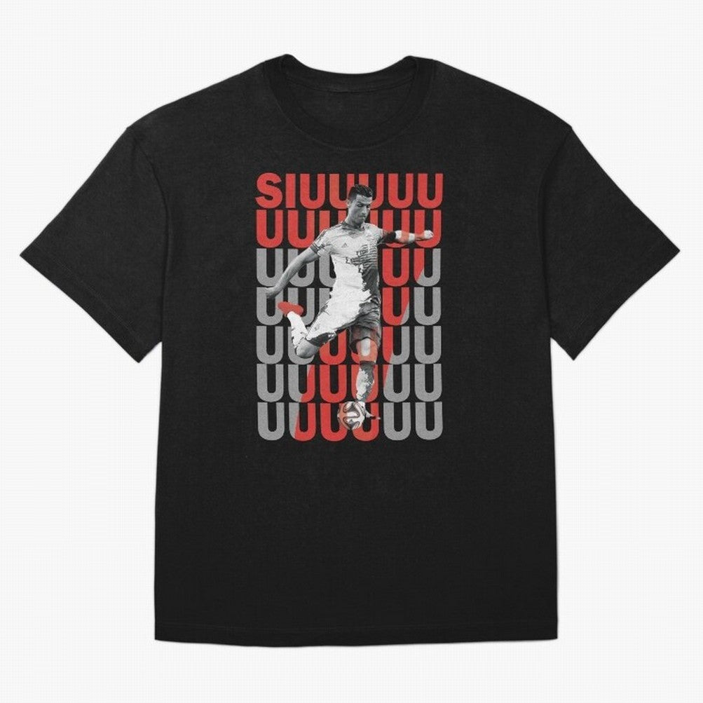 Siuuuuuu Cristiano Ronaldo Oversized T-Shirt Step into Match Day Hype around FIFA World Cup 2026 Group Stage, CR7, Brazil, Portugal and Argentina, Soccer Culture, Superstar Moments, National Team Dreams and Competitive Fire; Perfect for Supporters