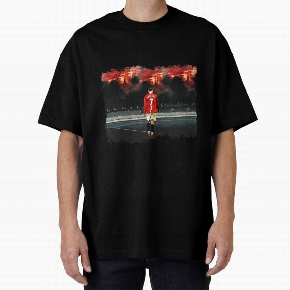 Cristiano Ronaldo 8K Oversized T-Shirt Celebrate Football Dreams Across FIFA World Cup 2026 Group Stage Featuring Haaland and Mbappe, Argentina, France and Brazil Energy, Soccer Culture, Superstar Moments, National Team Dreams and Competitive Fire;