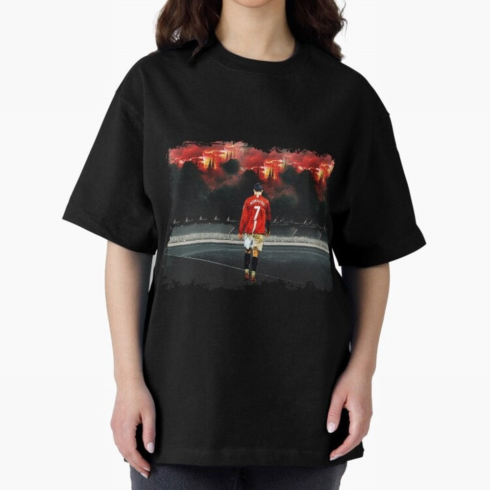 Cristiano Ronaldo 8K Oversized T-Shirt Celebrate Football Dreams Across FIFA World Cup 2026 Group Stage Featuring Haaland and Mbappe, Argentina, France and Brazil Energy, Soccer Culture, Superstar Moments, National Team Dreams and Competitive Fire;