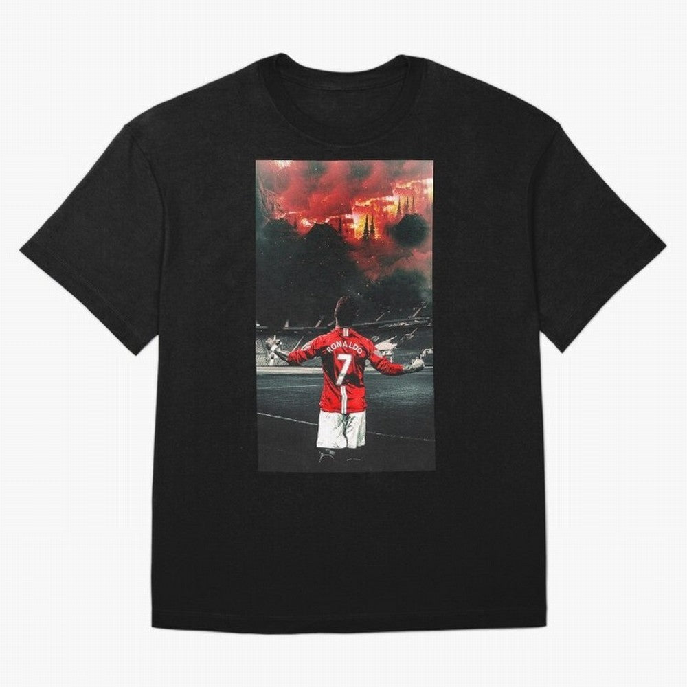 cristiano ronaldo manchester Oversized T-Shirt Carry National Pride through Global Football Passion for FIFA World Cup 2026 Group Stage, Highlighting CR7, France, Champion Mindset, Group Stage Buzz, Knockout Tension and Passionate Fan Culture;