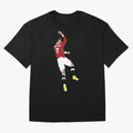Cristiano Ronaldo Suuii - Design Oversized T-Shirt Feel the Roar of Global Football Passion for FIFA World Cup 2026 USA Canada Mexico, Centered on Cristiano Ronaldo, Haaland and CR7, France and Portugal, Stadium Memories, Football Loyalty,