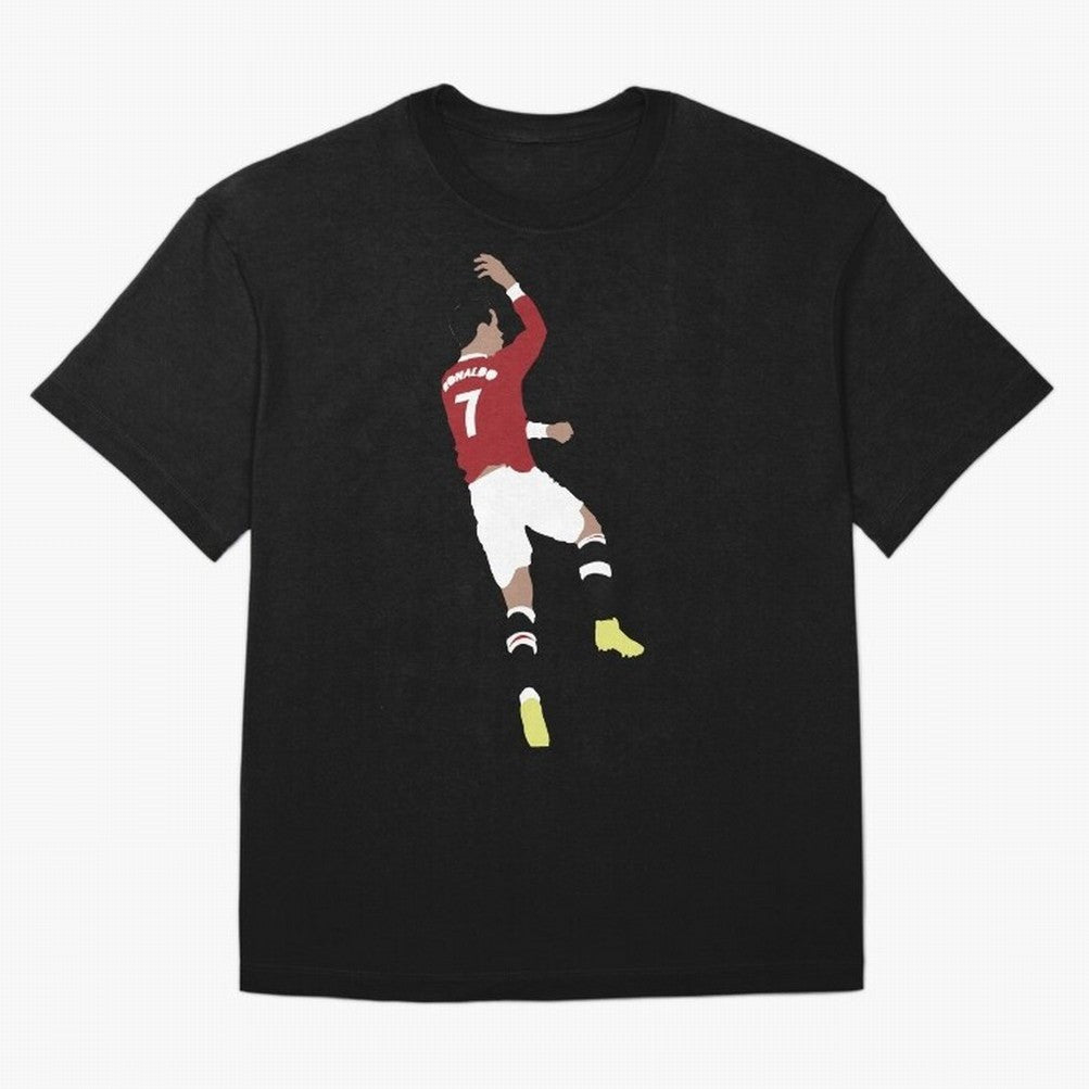 Cristiano Ronaldo Suuii - Design Oversized T-Shirt Feel the Roar of Global Football Passion for FIFA World Cup 2026 USA Canada Mexico, Centered on Cristiano Ronaldo, Haaland and CR7, France and Portugal, Stadium Memories, Football Loyalty,