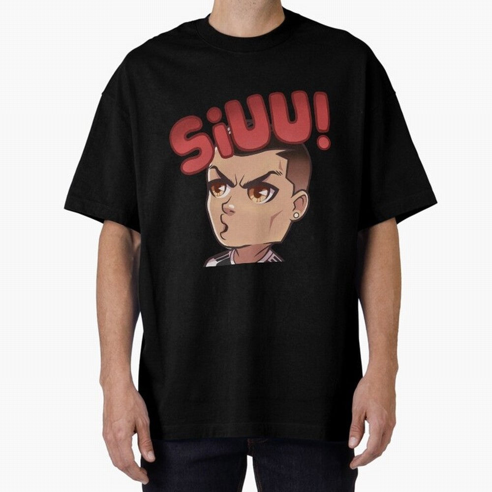 Cristiano Ronaldo Siuuu Oversized T-Shirt Honor Football Greatness during FIFA World Cup 2026 USA Canada Mexico Driven by CR7, Netherlands Energy, Tournament Hype, Historic Matchups, Family Viewing Parties and Global Sports Pride; Perfect for