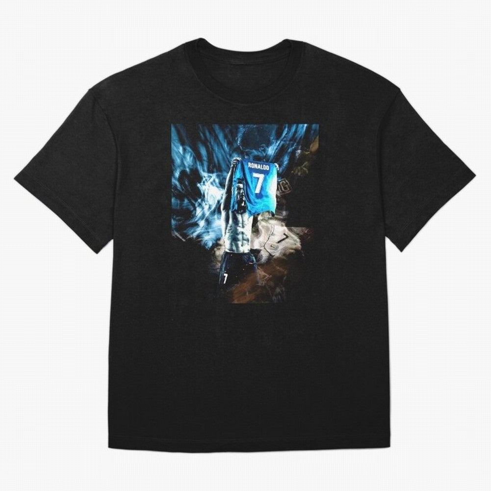 Cristiano Ronaldo Graphic Oversized T-Shirt Unlock FIFA World Cup 2026 Group Stage for Fans of Messi, Neymar and Mbappe and Argentina, Bringing Tournament Hype, Historic Matchups, Family Viewing Parties and Global Sports Pride; Built for Supporters