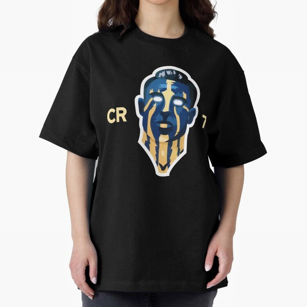 cristiano ronaldo cristiano ronaldo Oversized T-Shirt Discover FIFA World Cup 2026 Group Stage Featuring Mbappe and Neymar, Netherlands Energy, Match Day Excitement, Supporter Culture, Golden Goals and Global Football Passion; Great for Supporters