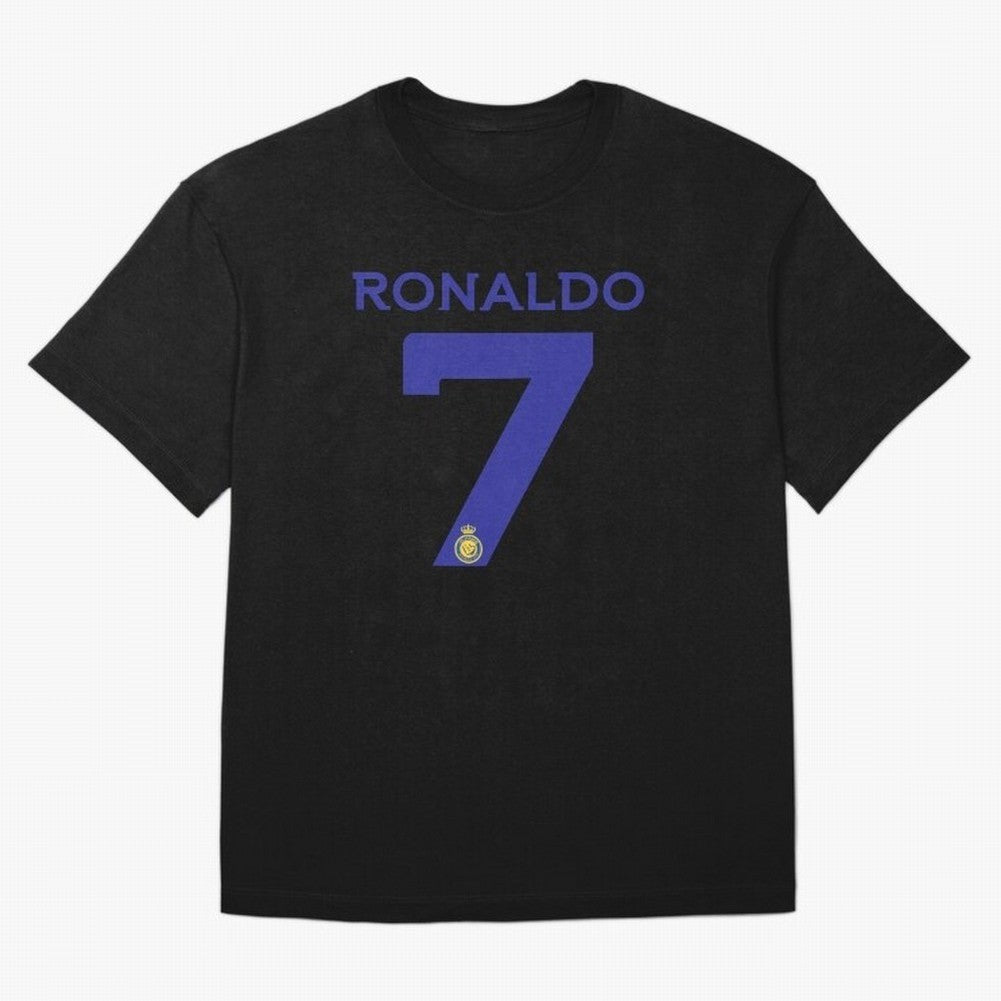 Ronaldo 7 Al-Nassr Football Club - Oversized T-Shirt Follow the Final Road of FIFA World Cup 2026 Group Stage for Fans of Messi and Cristiano Ronaldo and Portugal, Bringing Stadium Chants, National Pride, Trophy Dreams and Unforgettable Football