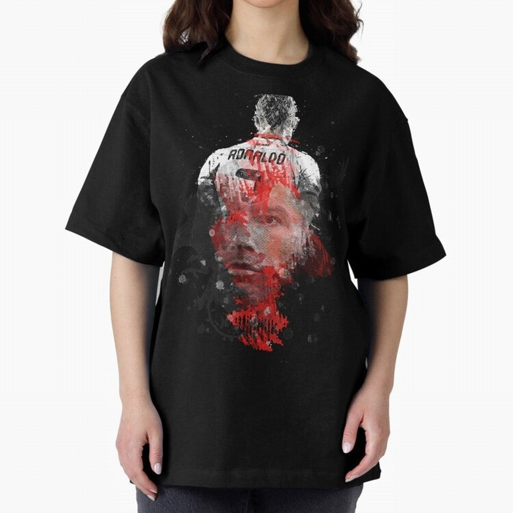 cristiano ronaldo Oversized T-Shirt Honor the Football Icons of the FIFA World Cup 2026 USA Canada Mexico Journey through CR7 Highlights, Portugal, Spain and Germany Pride, Football Festival Excitement, Trophy Ambitions, Country Rivalries and Star