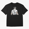 Cristiano Ronaldo Cristiano ronaldo back Oversized T-Shirt Feel FIFA World Cup 2026 Group Stage for Fans of Cristiano Ronaldo, Haaland and CR7 and Spain, Bringing Soccer Culture, Superstar Moments, National Team Dreams and Competitive Fire; Ideal