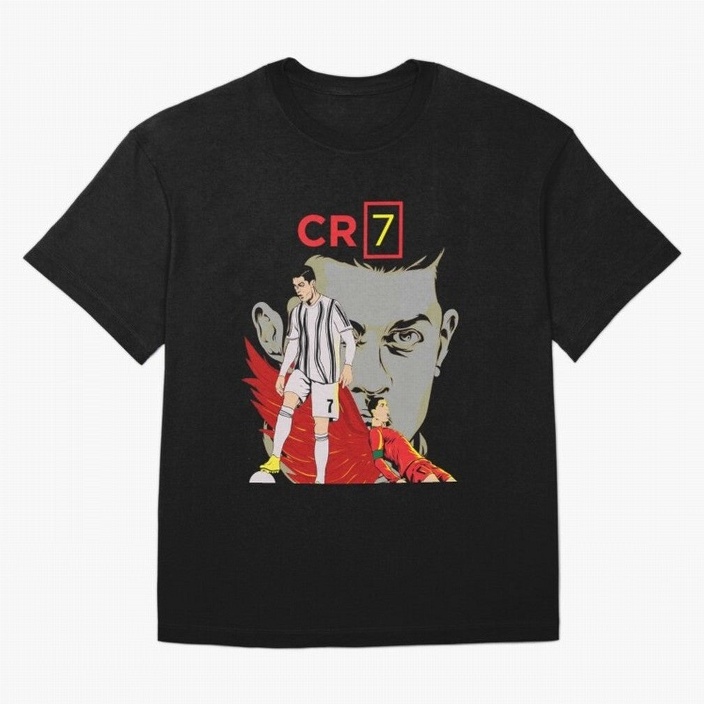 Cristiano Ronaldo Cristiano Ronaldo cr7 Oversized T-Shirt Join the Countdown to Global Football Passion for FIFA World Cup 2026, Connected to Mbappe and Neymar, Argentina and Brazil, Supporter Pride, Iconic Celebrations, Legendary Names and Global
