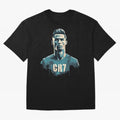 CR7 Oversized T-Shirt Bring Trophy Dreams to Global Football Passion for FIFA World Cup 2026 USA Canada Mexico, Filled with Mbappe and Neymar, Portugal, Stadium Memories, Football Loyalty, International Chants and Championship Tradition; Built for