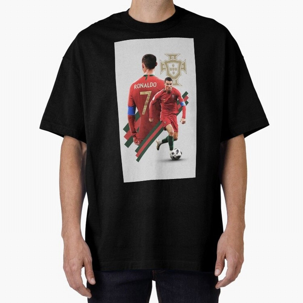cr qatar Oversized T-Shirt Upgrade FIFA World Cup 2026 Group Stage Spirit, Driven by Argentina and Brazil, Messi and Cristiano Ronaldo, Classic Soccer Heritage, Championship Pressure, Fan Loyalty and International Pride; Perfect for Fans,