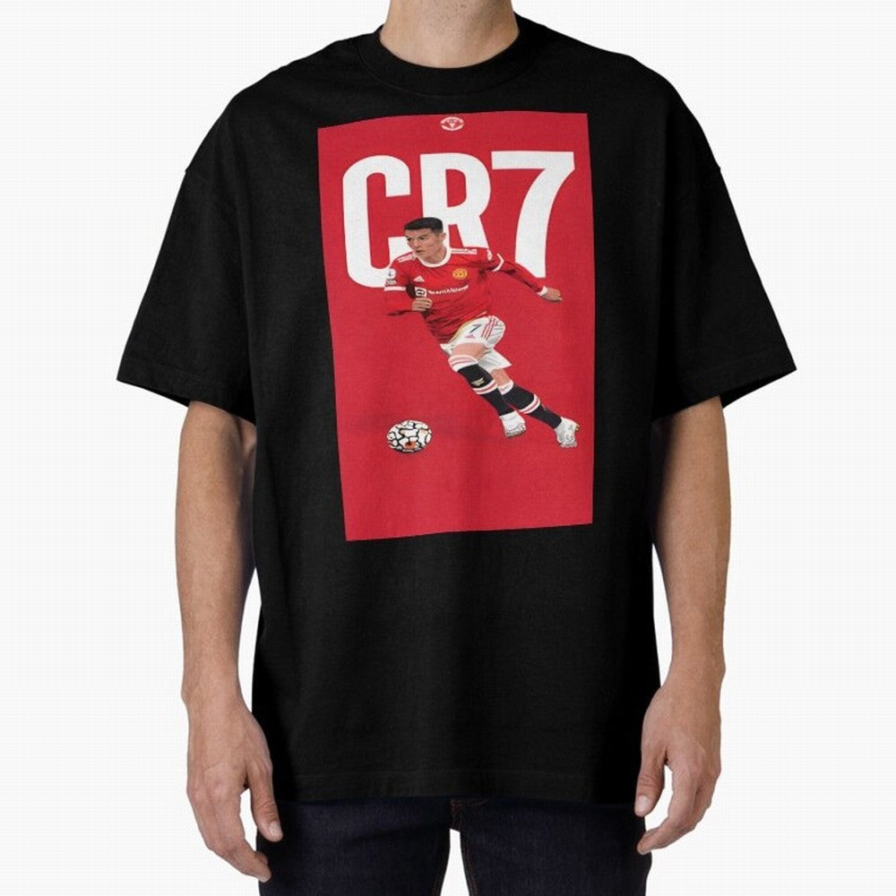 Cr7 Oversized T-Shirt Stand with FIFA World Cup 2026 USA Canada Mexico Driven by Mbappe, England and Germany Energy, Worldwide Fan Energy, Dramatic Goals, Stadium Lights and Championship Celebrations; Great for Supporters Who Love Legendary