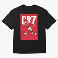 Cr7 Oversized T-Shirt Stand with FIFA World Cup 2026 USA Canada Mexico Driven by Mbappe, England and Germany Energy, Worldwide Fan Energy, Dramatic Goals, Stadium Lights and Championship Celebrations; Great for Supporters Who Love Legendary