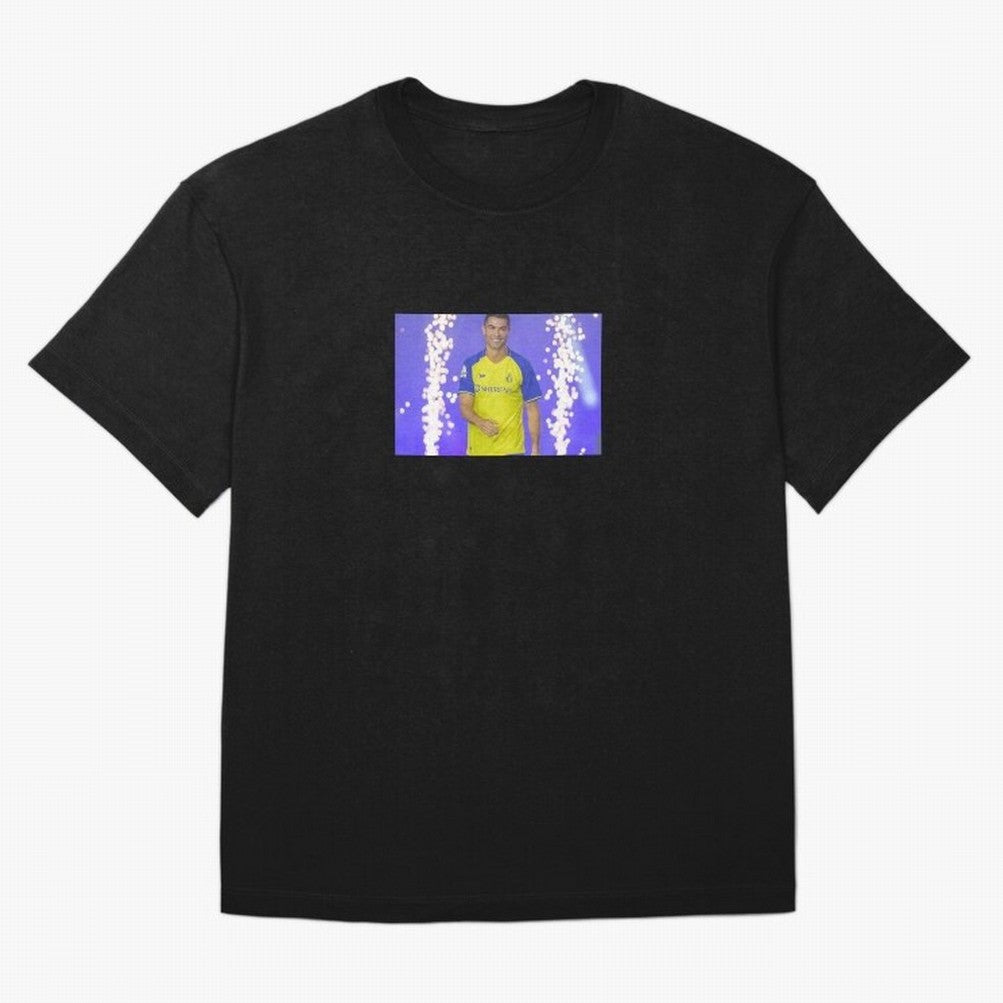 CRISTIANO RONALDO AL NASSR Oversized T-Shirt Keep Football History Alive during FIFA World Cup 2026 USA Canada Mexico Connected to CR7, Argentina, France and Brazil Energy, Football History, Final Match Energy, Crowd Noise and Once in a Lifetime