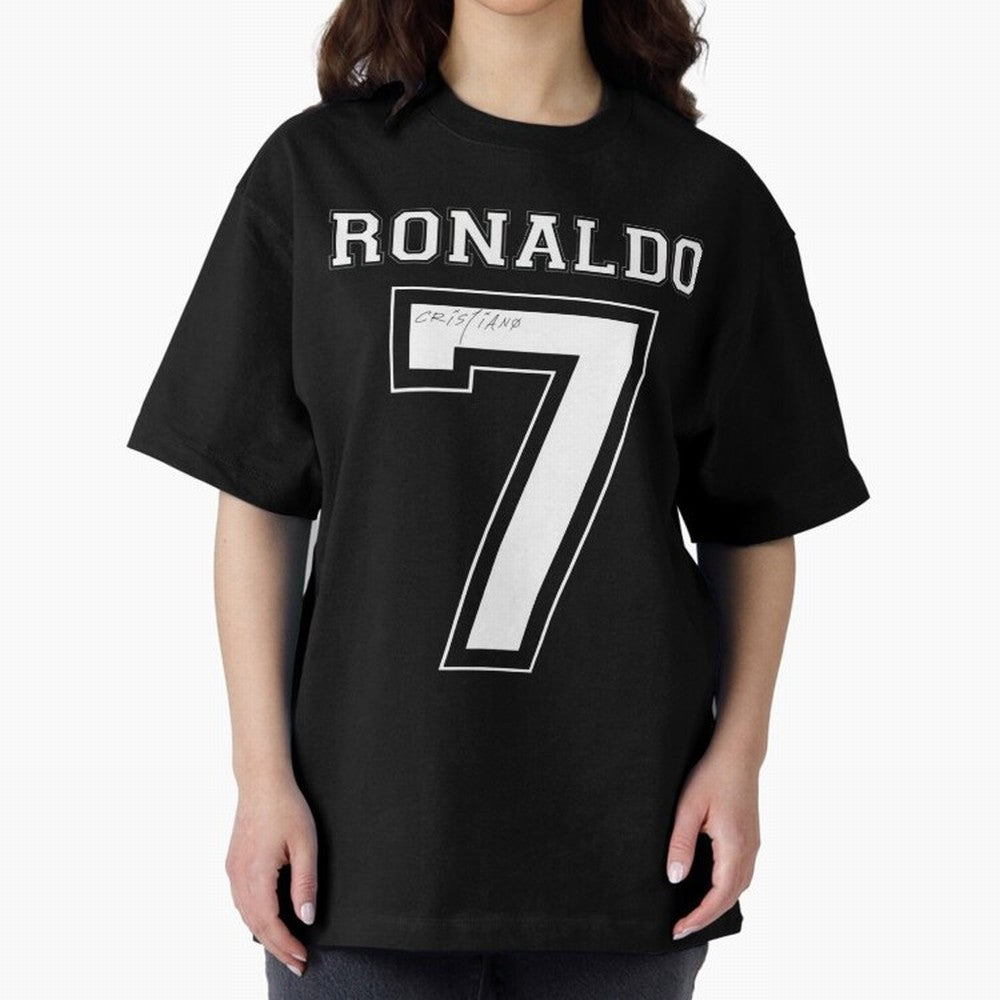 cristiano ronaldo Oversized T-Shirt Make Every Match About FIFA World Cup 2026 USA Canada Mexico Spirit, Featuring Spain and Netherlands, Cristiano Ronaldo, Championship Spirit, Famous Goals, Roaring Crowds and International Football Unity; Made