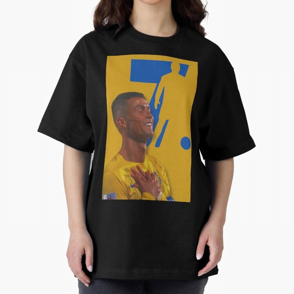 Cristiano ronaldo Oversized T-Shirt Discover Match Day Hype around FIFA World Cup 2026, Messi, Brazil, Portugal and Argentina, Fan Favorite Moments, National Team Passion, Big Match Drama and Soccer History; Perfect for Fans, Collectors, Family