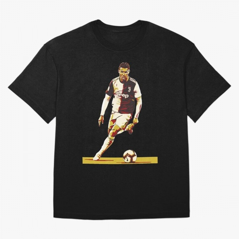 Cristiano Ronaldo Ronaldo Oversized T-Shirt Back the Journey through Global Football Passion for FIFA World Cup 2026 Group Stage, Connected to CR7 and Messi, Germany, Match Day Excitement, Supporter Culture, Golden Goals and Global Football