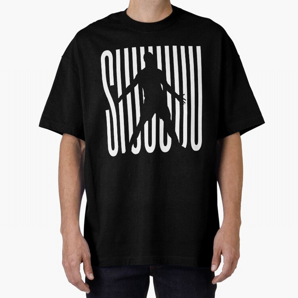 Siuuu CR7, cristiano ronaldo funny Oversized T-Shirt Bring Match Day Fire to Match Day Hype around FIFA World Cup 2026, Cristiano Ronaldo, Haaland and CR7, Spain and Netherlands, Goal Celebration Energy, Supporter Heritage, Football Icons and