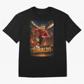 Ronaldo Oversized T-Shirt Celebrate Soccer Greatness during FIFA World Cup 2026 USA Canada Mexico Spirit, Inspired by England, Messi, CR7 and Mbappe, Stadium Chants, National Pride, Trophy Dreams and Unforgettable Football Memories; Perfect for