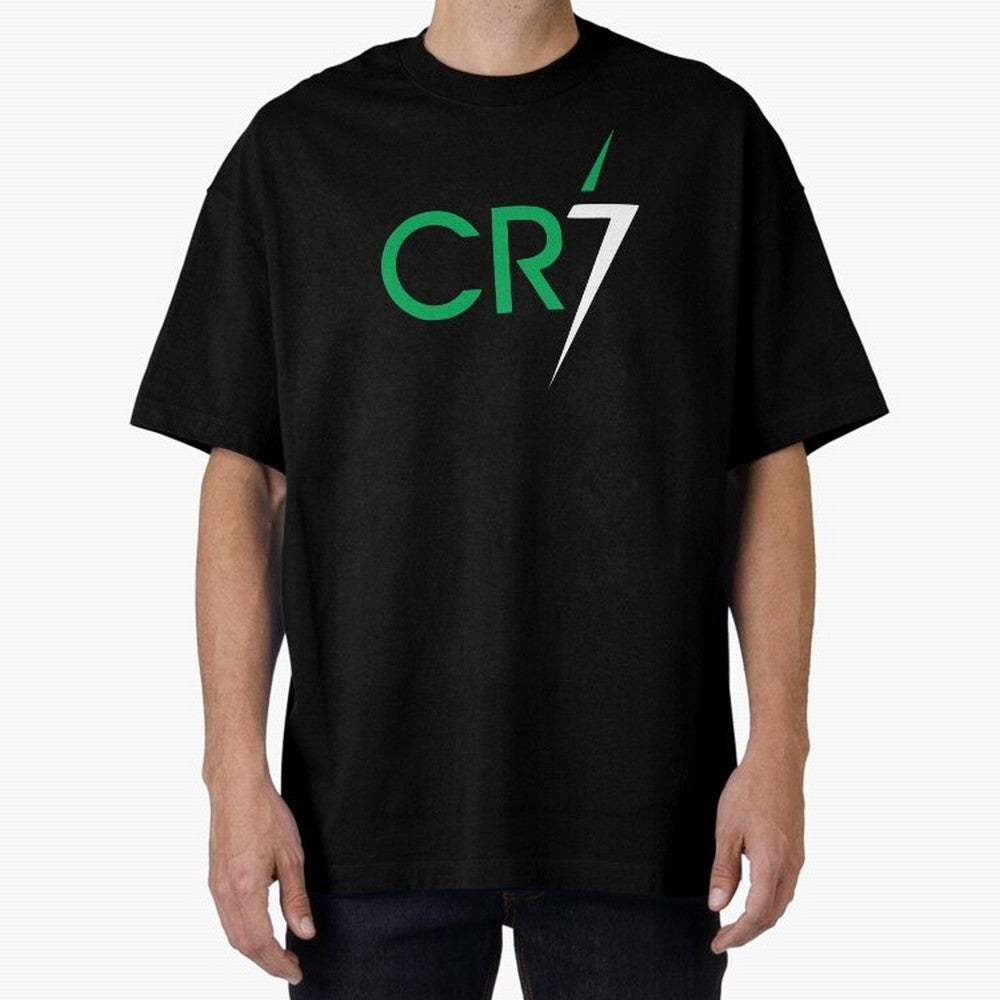 Cristiano Ronaldo CR7 Soccer Football Portugal Champion Oversized T-Shirt Celebrate the Stars of FIFA World Cup 2026 with Cristiano Ronaldo, Spain Energy, Worldwide Fan Energy, Dramatic Goals, Stadium Lights and Championship Celebrations; Made for