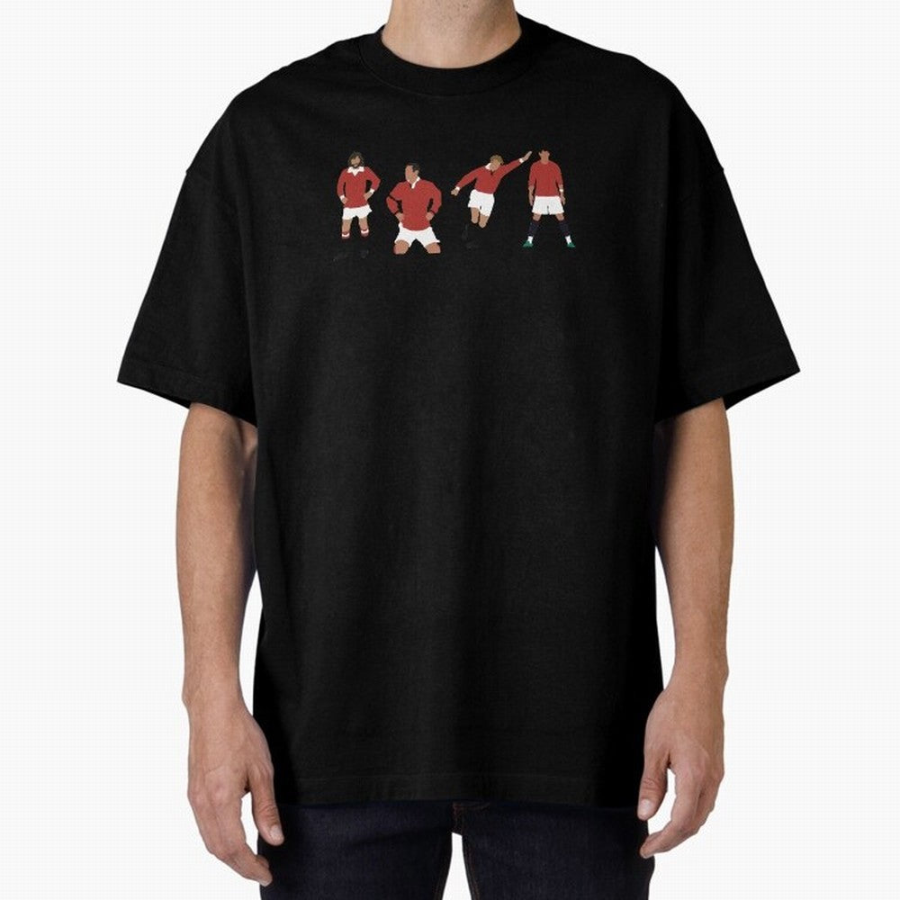 Manchester United Number 7 Design! Oversized T-Shirt Represent Football Lovers during FIFA World Cup 2026 USA Canada Mexico Spirit, Featuring Brazil, Portugal and Argentina, Messi and Cristiano Ronaldo, Worldwide Fan Energy, Dramatic Goals, Stadium