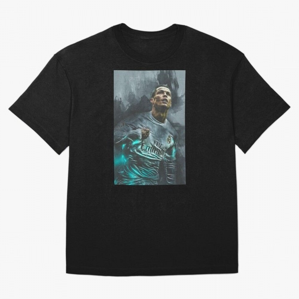 Cristiano Ronaldo iPhone Case Oversized T-Shirt Stand Out with Spirit from FIFA World Cup 2026 with Cristiano Ronaldo, Haaland and CR7, France Energy, Retro Football Energy, Iconic Rivalries, Trophy Chase Drama and Stadium Atmosphere; Perfect for
