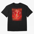 Cristiano Ronaldo Poster Oversized T-Shirt Represent the Passion of Global Football Passion for FIFA World Cup 2026 Group Stage, Built around Messi, Portugal, Spain and Germany, Vintage Soccer Flavor, Modern Football Stars, National Flags and Final