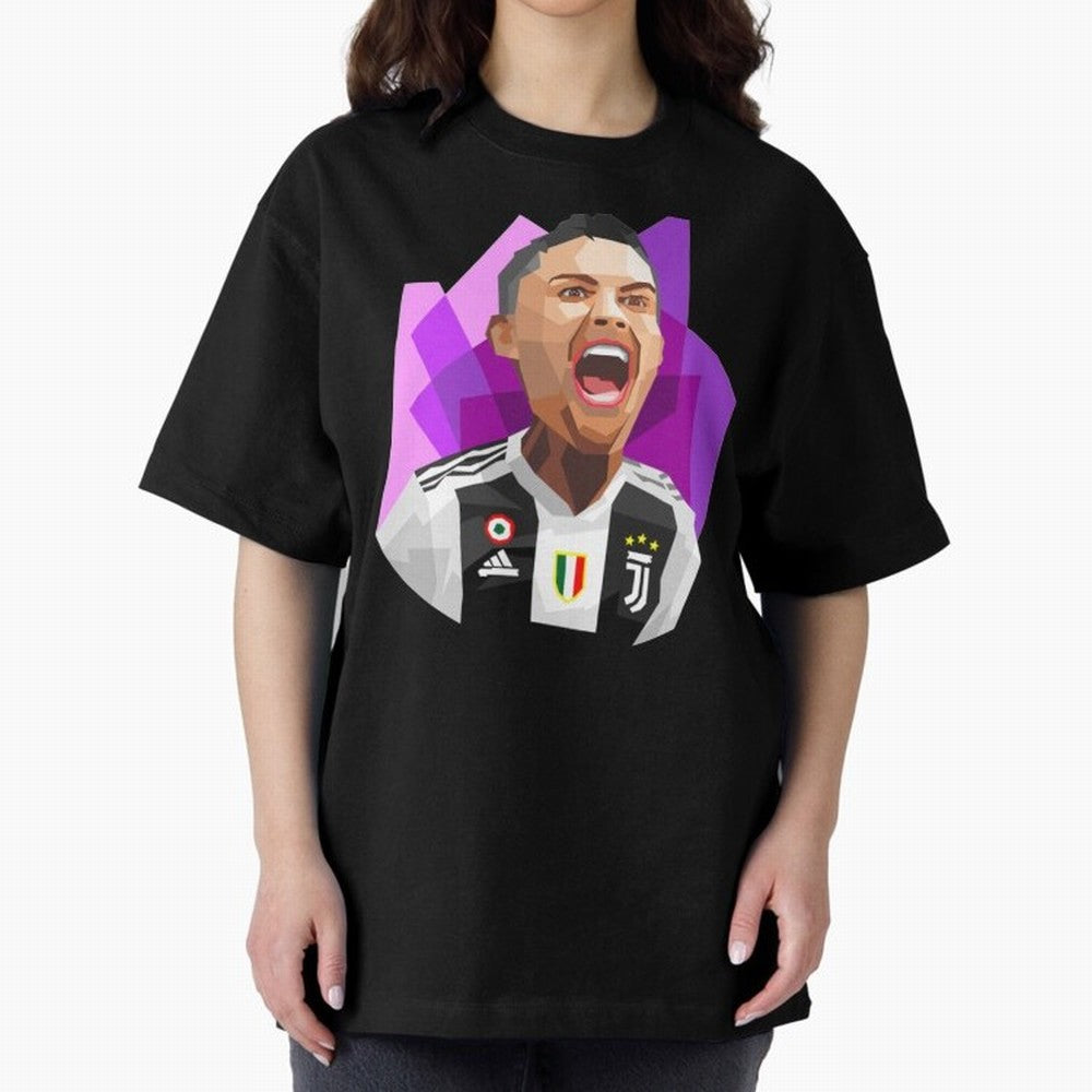 Cristiano Ronaldo Amazing Ronaldo Oversized T-Shirt Show Match Day Excitement for the FIFA World Cup 2026 Journey through Haaland and Mbappe Highlights, Spain and Netherlands Pride, Stadium Memories, Football Loyalty, International Chants and