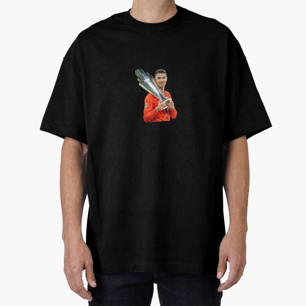 CR7 - Portugal Oversized T-Shirt Bring World Football Passion into FIFA World Cup 2026 USA Canada Mexico Spirit, Made for Portugal, Spain and Germany, Messi, Global Supporter Spirit, Legendary Goals, National Colors and Tournament Celebration;