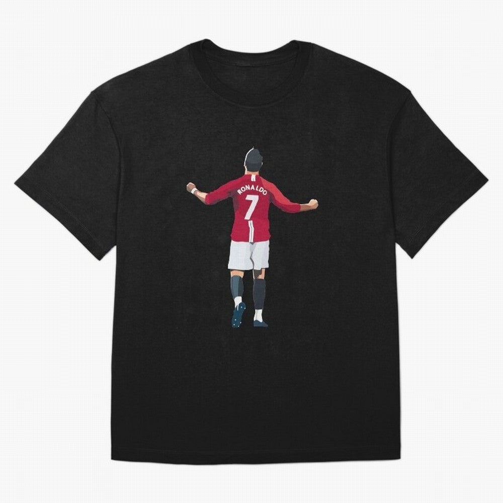 Cristiano Ronaldo Oversized T-Shirt Fuel Match Day Hype around FIFA World Cup 2026, Mbappe and Neymar, England, France and Netherlands, Tournament Hype, Historic Matchups, Family Viewing Parties and Global Sports Pride; Ideal for Fans Who Follow