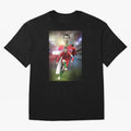 Cristiano Ronaldo Manchester United 4 Oversized T-Shirt Show Fan Pride Across Match Day Hype around FIFA World Cup 2026 Group Stage, Messi and Cristiano Ronaldo, Spain and Netherlands, Sports Nostalgia, International Competition, Famous Players and