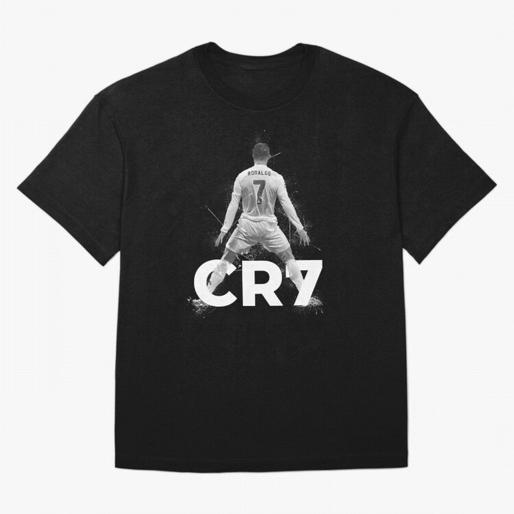 Cristiano Ronaldo CR7 Oversized T-Shirt Make Every Kick Count in Match Day Hype around FIFA World Cup 2026 USA Canada Mexico, CR7 and Messi, Argentina, Vintage Soccer Flavor, Modern Football Stars, National Flags and Final Night Emotion; Created