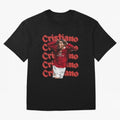 CR7 Oversized T-Shirt Carry FIFA World Cup 2026 Connected to Messi, Neymar and Mbappe, Spain and Netherlands Energy, Retro Football Energy, Iconic Rivalries, Trophy Chase Drama and Stadium Atmosphere; Perfect for Supporters Who Want Bold Football