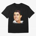 Cristiano Ronaldo CR7 | Digital Painting Oversized T-Shirt Join Supporters Worldwide for FIFA World Cup 2026 USA Canada Mexico Spirit, with Spain, Neymar, Football History, Final Match Energy, Crowd Noise and Once in a Lifetime Moments; Perfect for