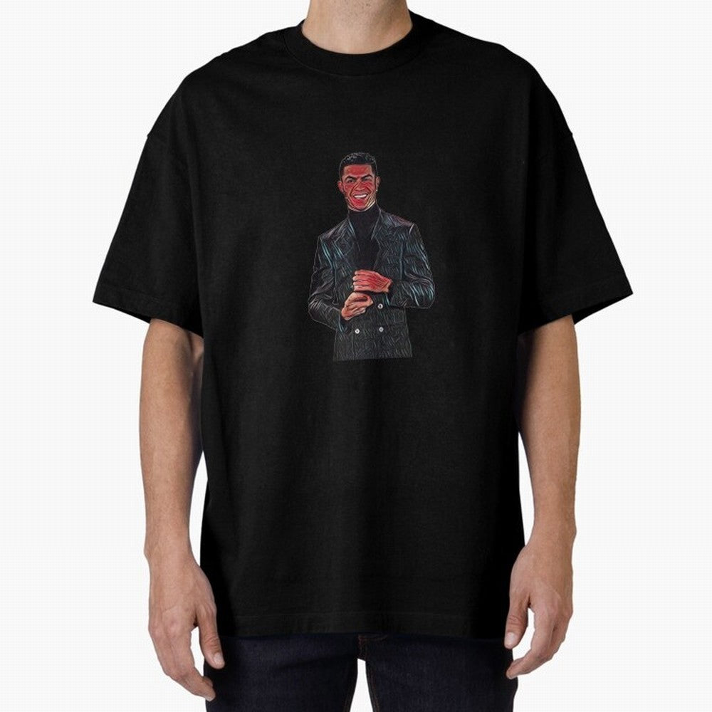 a nice smile from the goat Oversized T-Shirt Show Championship Spirit for Match Day Hype around FIFA World Cup 2026 USA Canada Mexico, CR7, Brazil, Portugal and Argentina, Football History, Final Match Energy, Crowd Noise and Once in a Lifetime